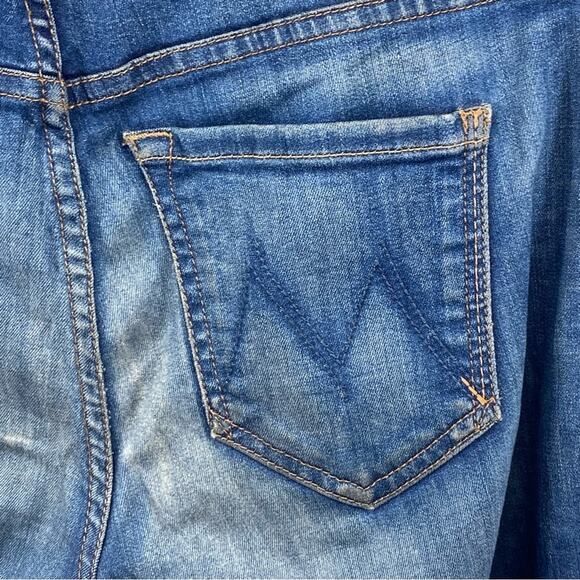 Mother High Waisted Looker Jeans The Sun Don’t Shine Forever Denim Skinny Sz 25 - Picture 11 of 12